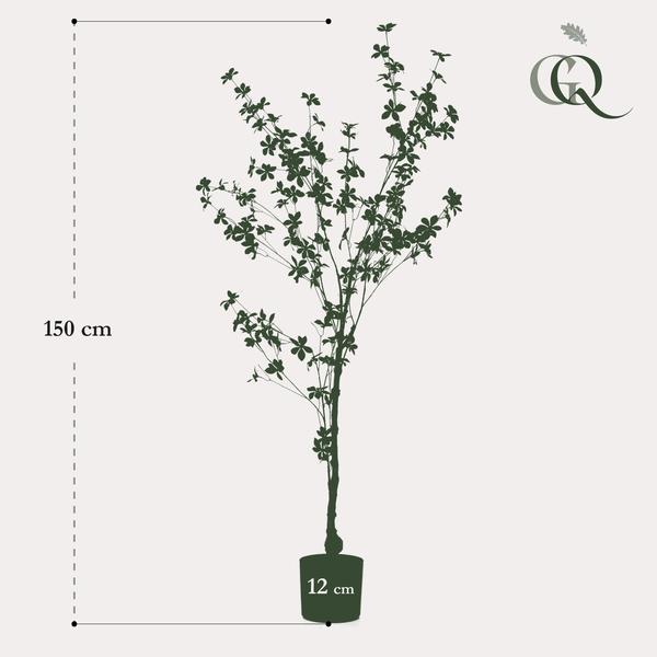 Plant Kunstplant - Oost Indische Kers - 150 cm -Tropaeolum Speciosum