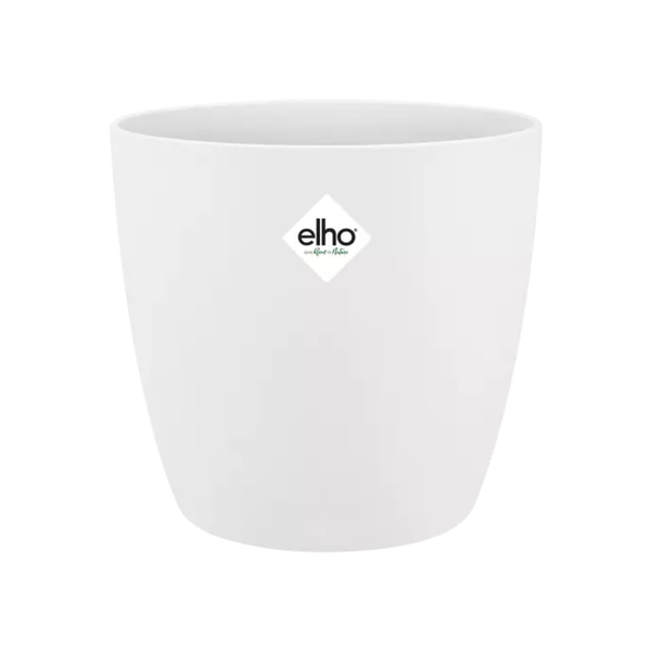Plant ELHO plantenpot Brussels - Wit - Rond 25cm ø 18 cm